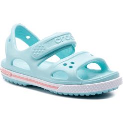 Sandały CROCS - Crocband II Sandal Ps 14854 Relaxed Fit. Niebieskie sandały dziewczęce Crocs. W wyprzedaży za 119,00 zł.