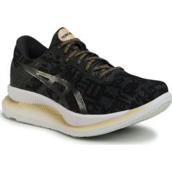 Buty ASICS - GlideRide 1012A930 Black/Graphite Grey. Czarne buty sportowe damskie Asics, bez wzorów, z tworzywa sztucznego, sportowe, do biegania. Za 729,00 zł.