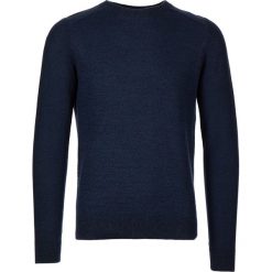 Sweter w kolorze granatowym. Niebieskie swetry męskie Tom Tailor, m, bez wzorów, z bawełny, z okrągłym kołnierzem, bez kaptura. W wyprzedaży za 87,95 zł.