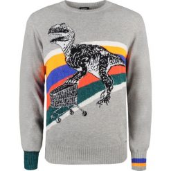 Diesel Sweter "K-Dino". Swetry męskie Diesel, z aplikacjami, z bawełny, z okrągłym kołnierzem, bez kaptura. Za 399,00 zł.