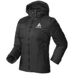 Odlo Damska Kurtka Cocoon Suisse Black S. Czarne kurtki sportowe damskie marki Odlo, na zimę, s. W wyprzedaży za 476,00 zł.