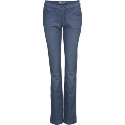 Dżinsy ze stretchem kolorowe STRAIGHT bonprix indygo. Niebieskie jeansy damskie bonprix, z jeansu. Za 79,99 zł.