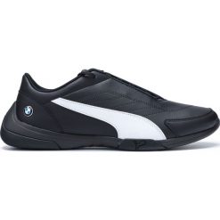 Puma BMW MMS Kart Cat III Tenisówki Czarny. Czarne trampki męskie Puma, bez wzorów, z materiału, bez zapięcia. Za 395,95 zł.