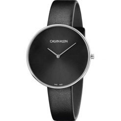 Calvin Klein Fullmoon Zegarek Czarny. Czarne zegarki damskie Calvin Klein, ze stali. Za 1007,95 zł.