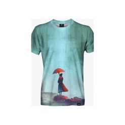 Waterfall men's t-shirt. Szare t-shirty męskie marki Mars from venus, s, bez wzorów, bez kołnierzyka. Za 118,30 zł.