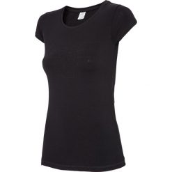 T-shirty damskie: T-shirt damski TSD012 – czarny – 4F