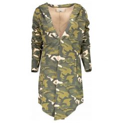 Cars-Jeans Damski Kardigan Jaylinn 4805888 Camo U (Rozmiar S). Zielone kardigany damskie marki Cars Jeans, s, z jeansu. W wyprzedaży za 214,00 zł.