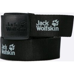Jack Wolfskin - Pasek Secret. Czarne paski męskie marki Jack Wolfskin, w paski, z poliesteru. W wyprzedaży za 69,90 zł.