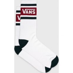 Vans - Skarpety. Białe skarpetki męskie Vans, bez wzorów, z elastanu. Za 39,90 zł.