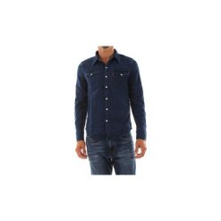 Koszule z długim rękawem Levis 65816 0322 BARSTOW. Niebieskie koszule męskie Levi's®, s, bez wzorów, bez kołnierzyka, z długim rękawem. Za 314,26 zł.