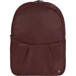 Plecaki damskie: Pacsafe Plecak antykradzieżowy Pacsafe Citysafe CX Convertible bordowy 8L