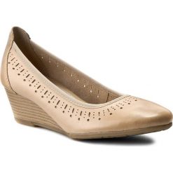 Creepersy damskie: Półbuty MARCO TOZZI - 2-22500-28 Dune 404
