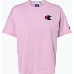Champion - T-shirt damski, lila. T-shirty damskie Champion, m, z aplikacjami, bez kołnierzyka. Za 159,95 zł.
