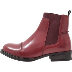 Buty damskie: Ten Points Botki bordeaux