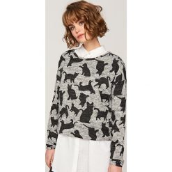 Sweter w koty - Szary. Szare swetry chłopięce marki Reserved, s. W wyprzedaży za 39,99 zł.