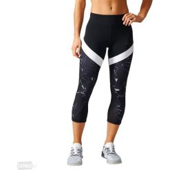Legginsy sportowe damskie: Adidas Legginsy 3/4 Tight czarne r. M (BQ2122)