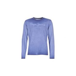T-shirty z długim rękawem Pepe jeans WEST SIR. Niebieskie t-shirty męskie Pepe Jeans, s, bez wzorów, z jeansu, bez kołnierzyka, długie. Za 179,00 zł.