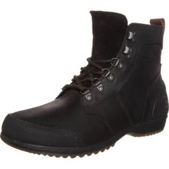 Botki męskie: Sorel ANKENY Botki sznurowane black