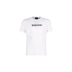 T-shirty z krótkim rękawem Marciano ROUND NECK. Białe t-shirty męskie Marciano, s, bez wzorów, bez kołnierzyka, krótkie. Za 131,40 zł.