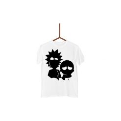 Koszulka Rick i Morty Męska. Białe koszulki męskie Failfake, xxl, bez wzorów, bez kołnierzyka. Za 130,00 zł.