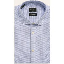 Selected - Koszula. Niebieskie koszule męskie Selected, s, bez wzorów, z bawełny, eleganckie, z klasycznym kołnierzykiem, z długim rękawem. Za 169,90 zł.