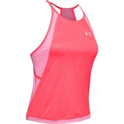 Under Armour Qualifier Iso-Chill Top Czerwony Różowy. Różowe podkoszulki damskie Under Armour, l, bez wzorów, z elastanu, bez rękawów. Za 240,95 zł.