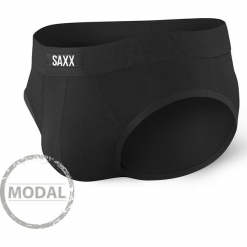 Slipy SAXX Undercover Black. Czarne slipy męskie Saxx, m, bez wzorów, z bawełny. Za 70,54 zł.