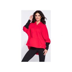 Bluza damska kangurka z kapturem. Czarne bluzy damskie marki Bien fashion, m, bez wzorów, z bawełny, z długim rękawem, długie, z kapturem. Za 169,00 zł.