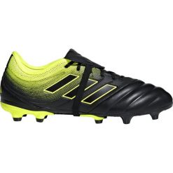 Buty piłkarskie adidas Copa Gloro 19.2 Fg M BB8089. Czarne buty sportowe męskie Adidas, ze skóry, bez zapięcia, do piłki nożnej. W wyprzedaży za 389,00 zł.