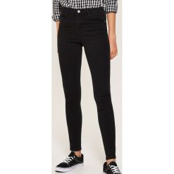 Spodnie męskie: Jeansy skinny - Czarny