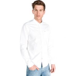 Pepe Jeans Hugh Koszula Biały. Białe koszule męskie Pepe Jeans, xl, bez wzorów, z bawełny, bez kołnierzyka, z długim rękawem. Za 309,95 zł.