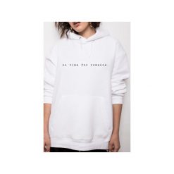 'No Time For Romance' Hoodie. Różowe bluzy damskie Rest_factory, s, bez wzorów, z bawełny, bez rękawów, z kapturem. Za 199,00 zł.