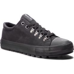 Trampki BIG STAR - BB174171 Black. Czarne półbuty męskie marki BIG STAR, bez wzorów, z gumy, retro, bez zapięcia. Za 119,00 zł.