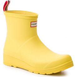 Kalosze HUNTER - Original Play Boot Short WFS2020RMA Wader Yellow. Żółte kalosze damskie Hunter, bez wzorów, z tworzywa sztucznego. W wyprzedaży za 249,00 zł.