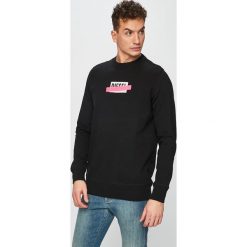 Diesel - Bluza. Białe bluzy męskie Diesel, s, z nadrukiem, z bawełny, z okrągłym kołnierzem, bez rękawów, bez kaptura. W wyprzedaży za 399,90 zł.