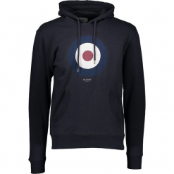 Bluza "Target" w kolorze granatowym. Niebieskie bluzy męskie z kieszeniami marki Ben Sherman, m, z nadrukiem. W wyprzedaży za 152,95 zł.