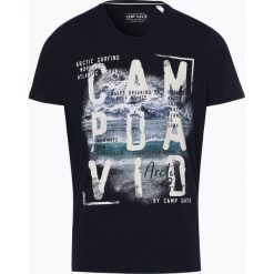 Camp David - T-shirt męski, niebieski. Niebieskie t-shirty męskie z nadrukiem Camp David, l, z bawełny. Za 139,95 zł.