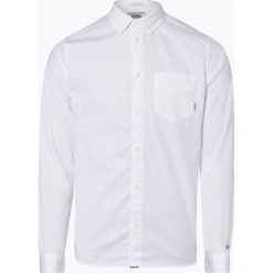 Tommy Jeans - Koszula męska, czarny. Czarne koszule męskie marki Tommy Jeans, m, w paski, z bawełny, bez kołnierzyka, bez rękawów. Za 359,95 zł.