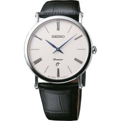 Zegarki męskie: Zegarek męski Seiko Premier SKP395P1