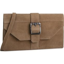 Torebka UNISA - Zbrota Ks Ginger. Brązowe listonoszki damskie Unisa, bez wzorów, ze skóry, bez dodatków. W wyprzedaży za 339,00 zł.