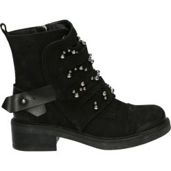 Botki - 460106 NERO. Czarne botki damskie skórzane marki Venezia. Za 469,00 zł.