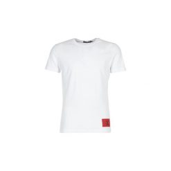 T-shirty z krótkim rękawem Calvin Klein Jeans TAKODA SLIM. Szare t-shirty męskie Calvin Klein Jeans, s, bez wzorów, z jeansu, bez kołnierzyka, krótkie. Za 122,52 zł.