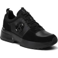 Sneakersy MICHAEL MICHAEL KORS - Cosmo Trainer 43F9CSFS1L Black. Czarne sneakersy damskie MICHAEL Michael Kors, ze skóry. W wyprzedaży za 669,00 zł.