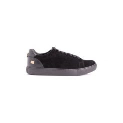 Buty Roberto Cavalli GSS006 PZ287. Czarne trampki męskie Roberto Cavalli, bez wzorów, bez zapięcia. Za 479,00 zł.
