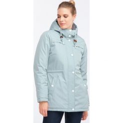 Kurtka zimowa w kolorze błękitnym. Niebieskie kurtki damskie zimowe Usha, Icebound & more, s, z polaru. W wyprzedaży za 429,95 zł.