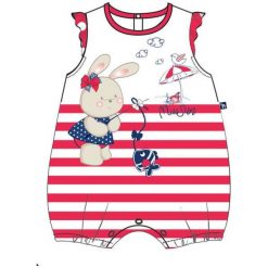 Mix 'N Match Pajacyk Dziewczęcy 62 Biały/Czerwony. Czerwone body niemowlęce Mix 'N Match, bez wzorów, bez rękawów. Za 35,00 zł.