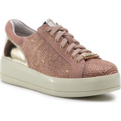 Sneakersy LIU JO - Kim 07 B19015 TX011 Peach 31406. Różowe półbuty damskie marki Liu Jo, z zamszu. Za 739,00 zł.