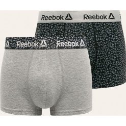 Reebok - Bokserki (2-pack). Szare bokserki męskie Reebok, bez wzorów, z elastanu. Za 89,90 zł.