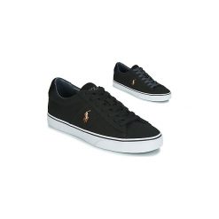 Buty Polo Ralph Lauren SAYER. Czarne trampki męskie Polo Ralph Lauren, bez wzorów, bez zapięcia. Za 271,20 zł.