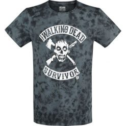 T-shirty męskie: The Walking Dead Survivor T-Shirt niebieski/czarny